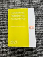 Handleiding Regelgeving Accountancy 2021, Boeken, Beta, NBA, Gelezen, HBO