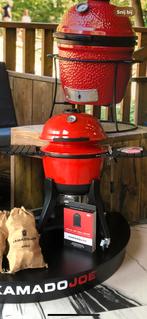 Kamado Joe Kettle Joe met Grillcover van €713,90 naar €500,-, Tuin en Terras, Houtskoolbarbecues, Nieuw, Ophalen, Met accessoires