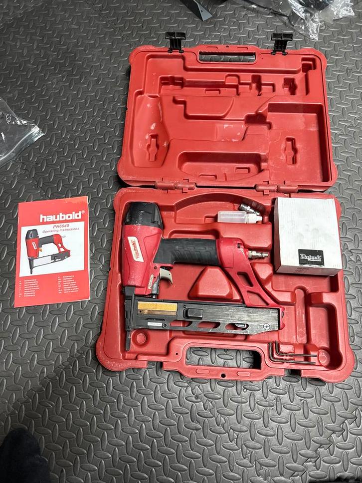 Haubold PN 6040 Pneumatische Nietmachine, Doe-het-zelf en Verbouw, Gereedschap | Handgereedschap, Gebruikt, Ophalen
