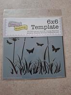 Nieuwe stencil TCW mini butterfly meadow, Ophalen of Verzenden, Nieuw, Frame of Mal, Overige merken
