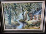 Oringeneel schilderij Reint Withaar incl echtheid certificaa, Antiek en Kunst, Kunst | Schilderijen | Klassiek, Verzenden
