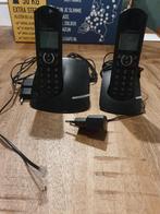 2X Huistelefoon ALCATEL Incl. Laadstation's, Gebruikt, Ophalen of Verzenden, 2 handsets