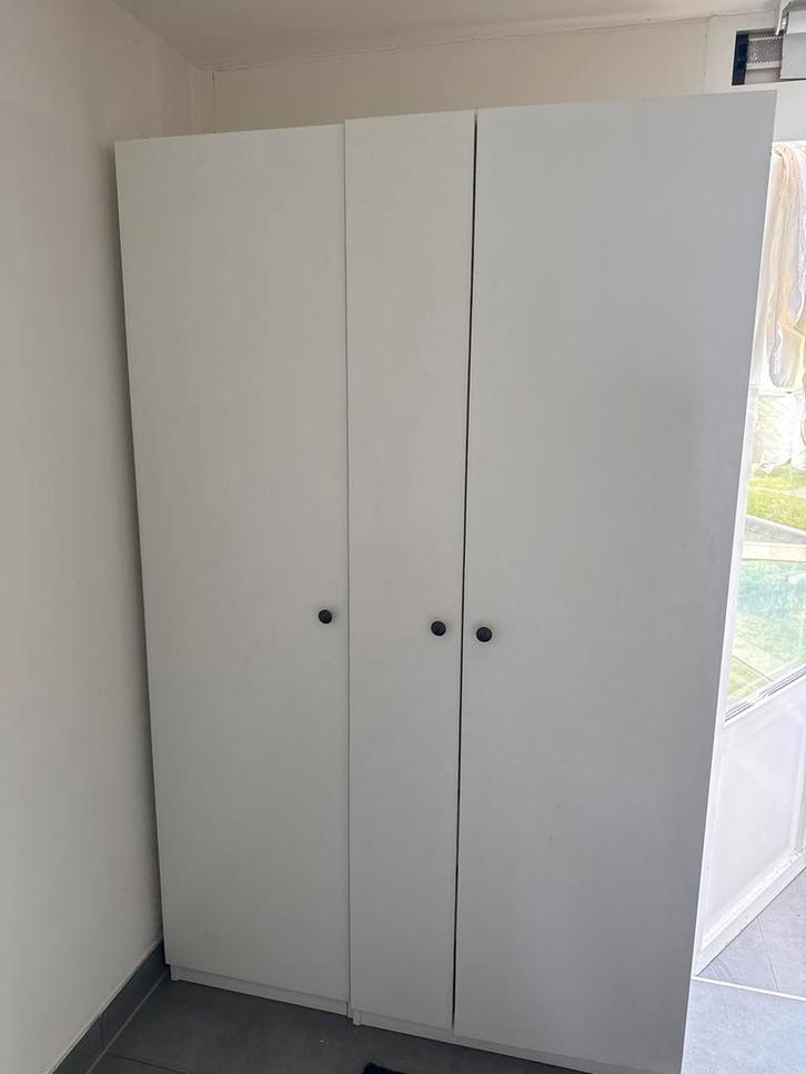 Twee Kasten: Plankenkast & Kast met Deuren - 202cm hoog, Huis en Inrichting, Kasten | Kledingkasten, Gebruikt, 200 cm of meer