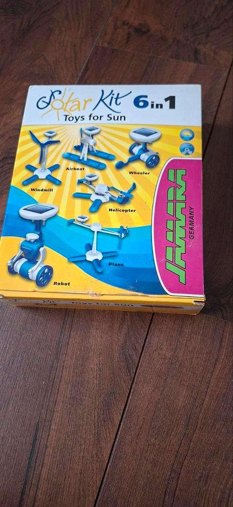 Solar Kit 6 in 1 - Speelgoed op Zonne-energie, Kinderen en Baby's, Speelgoed | Educatief en Creatief, Zo goed als nieuw, Bouwen