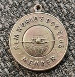 KLM worlds dog club member medaille., Overige materialen, Ophalen of Verzenden