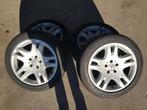 Velgen+banden Mercedes E-klasse 2006, Gebruikt, 255 mm, Banden en Velgen, 17 inch