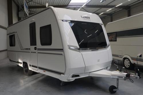 Nieuwe 4pers.Fendt met 2x1p bed, zithoek, Caravans en Kamperen, Caravans, Bedrijf, tot en met 4, Rondzit, Fendt, Koelkast, Serviceluik