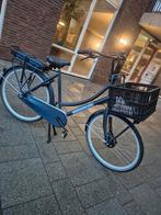 Cortina E-U4 Polish Blue Matt 36v 2022(AXE zadeltas+insteek), Fietsen en Brommers, Elektrische fietsen, Ophalen, Zo goed als nieuw