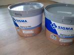 Ruim 15 liter Sigma binnen muurverf, taupe kleur, Doe-het-zelf en Verbouw, Verf, Beits en Lak, Ophalen, Wit, Minder dan 5 liter