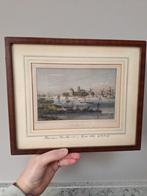 Schilderij tekening antiek Dordrecht, Ophalen of Verzenden