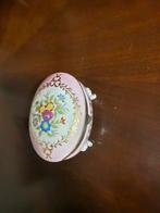 Handgeschilderd Porseleinen Opbergdoosje, Antiek en Kunst, Ophalen