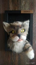 Handgemaakte viltdieren, Verzenden, Nieuw, Hond of Kat, Beeldje of Figuurtje