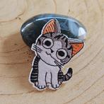 Strijk embleem applicatie Patch kat, D, Nieuw, Ophalen of Verzenden, D