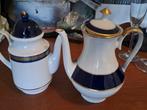 Bareuther Koffiekannen Set - Blauw/Goud, Ophalen