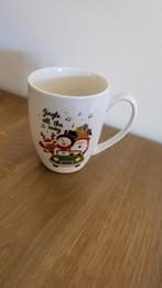 Leuke Kerstmok met Print, Huis en Inrichting, Keuken | Servies, Keramiek, Overige typen, Nieuw, Ophalen of Verzenden