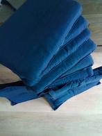 Stoelkussens donkerblauw, Ophalen, Zo goed als nieuw