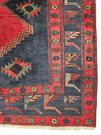 Handgeknoopt Perzisch wol Songhor tapijt Tribal 231x299cm, Crème, Gebruikt, 200 cm of meer, Ophalen of Verzenden