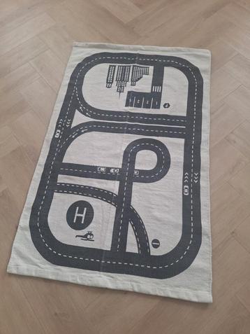 Speelkleed voor kinderkamer autoweg 90x130 cm beschikbaar voor biedingen