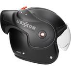 ROOF RO9 Boxxer systeemhelm mat zwart + sound systeem, Motoren, Kleding | Motorhelmen, Ophalen of Verzenden, Tweedehands, Systeemhelm