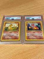 First edition Charmander en Chameleon, Ophalen of Verzenden, Losse kaart
