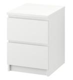 Ikea Malm Nachtkastje - Amsterdam West, Ophalen, Gebruikt, Minder dan 45 cm, Minder dan 55 cm
