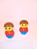 2 poppetjes van duplo primo., Kinderen en Baby's, Speelgoed | Duplo en Lego, Lego Primo, Gebruikt, Ophalen of Verzenden, Losse stenen