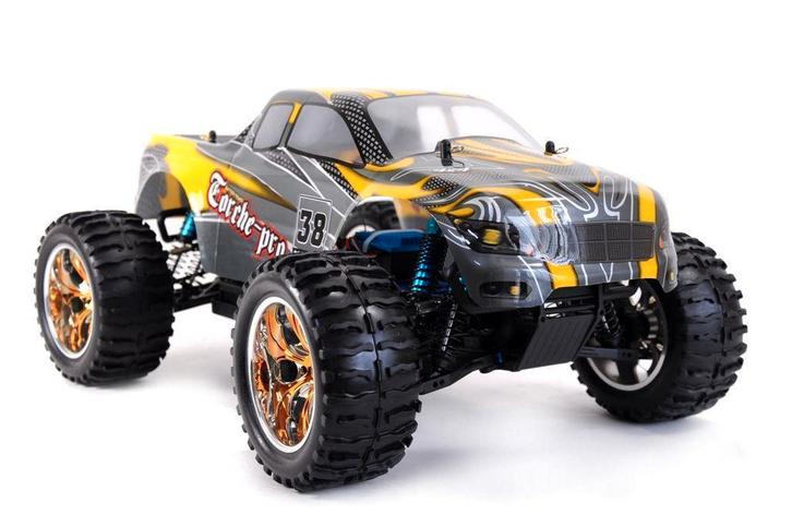 RC Monstertruck Torche Pro 1:10 in 2.4 GHZ brushless nieuw!, Hobby en Vrije tijd, Modelbouw | Radiografisch | Auto's, Nieuw, Onderdeel