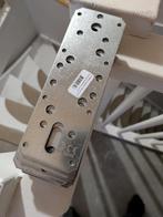 Metalen koppel plaatjes +t plaatjes, Doe-het-zelf en Verbouw, Metalen, Ophalen of Verzenden, Zo goed als nieuw, IJzer