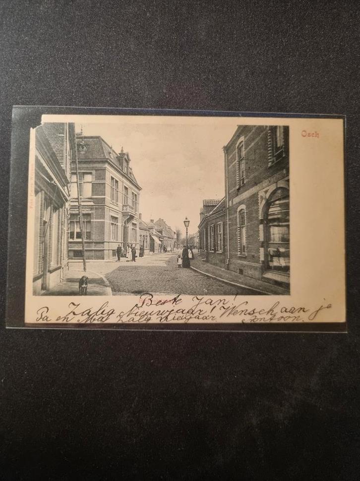 @@ Anschichtkaart Heuvelstraat Oss @@, Verzamelen, Ansichtkaarten | Nederland, Noord-Brabant, Ophalen of Verzenden