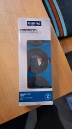 3 inbouwspots matzwart, Ophalen of Verzenden, Zo goed als nieuw, Metaal of Aluminium