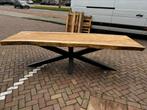 Suar boomstam eettafel massief uit een stuk voorraad, Ophalen of Verzenden