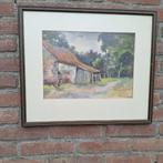 Aquarel , erkende kunstschilder COR SOBEL 1899-1984, Ophalen