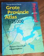 Topografische Kaarten Atlas Friesland 1 : 25000, Boeken, Atlassen en Landkaarten, Verzenden, Zo goed als nieuw