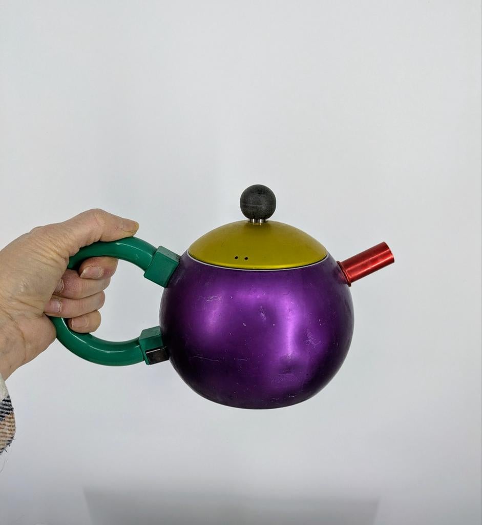 Vintage Memphis Stijl Theepot - Yoshiharu Fuwa U-POT, Ophalen of Verzenden