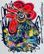 Origineel Erik Zwezerijnen Vrolijke Haan, Antiek en Kunst, Ophalen of Verzenden