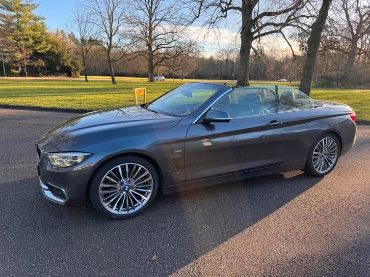 BMW 4-Serie 440i Cabriolet 326pk Aut 2018 Grijs, Auto's, BMW, Particulier, 4-Serie, ABS, Airbags, Airconditioning, Alarm, Bluetooth
