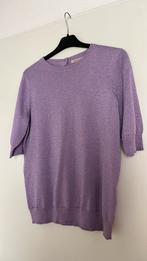 Esqualo Shirt top glitter maat L, Paars, Maat 42/44 (L), Esqualo, Ophalen of Verzenden