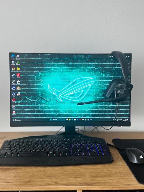 Lenovo Legion Gaming PC Set up, Computers en Software, Desktop Pc's, Zo goed als nieuw, 4 Ghz of meer, SSD, 16 GB, Met monitor