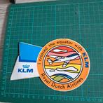 KLM sticker royal dutch airlines jaren 80 retro vintage, Verzamelen, Stickers, Ophalen of Verzenden, Zo goed als nieuw, Overige typen