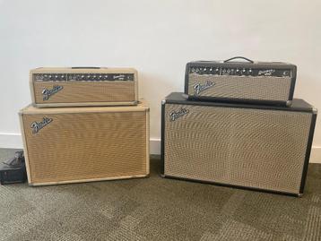 Fender Bassman 1964 + Blonde Fender Tremolux 1964  beschikbaar voor biedingen