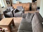 Bankstel en stoelen, Huis en Inrichting, Ophalen, Gebruikt, Overige maten, 75 tot 100 cm