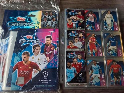 Topps Crystal 2018-19 binder + set + limited edition +pakjes, Verzamelen, Sportartikelen en Voetbal, Zo goed als nieuw, Spelerskaart