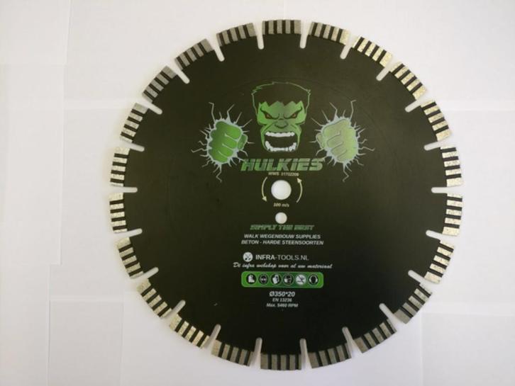 Diamantblad HULKIE | VEEL METERS | NIET GOED GELD TERUG!!, Doe-het-zelf en Verbouw, Gereedschap | Slijpmachines, Nieuw, Overige typen