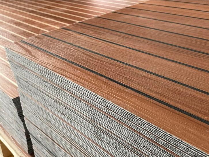 MARITIEM-TEAK plaatmateriaal voor bootvloer, wand, kast, etc, Watersport en Boten, Bootonderdelen, Nieuw, Overige typen, Zeilboot of Motorboot