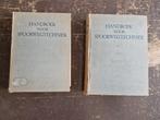 Handboek voor Spoorwegtechniek deel 1 en 3, Verzamelen, Spoorwegen en Tramwegen, Ophalen of Verzenden, Gebruikt, Trein, Boek of Tijdschrift