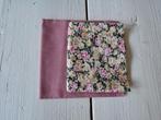 Twee mooie patchworkstofjes - effen roze/bloem/bloemetje, Ophalen of Verzenden, Nieuw, Roze, Katoen