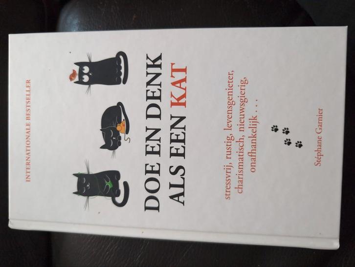 Stephane Garnier - Doe en denk als een kat, Boeken, Psychologie, Zo goed als nieuw, Ophalen of Verzenden