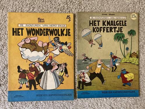 2x NERO - Het Volk Uitg. - 1e Reeks - ZGAN, Boeken, Stripboeken, Zo goed als nieuw, Meerdere stripboeken, Ophalen of Verzenden