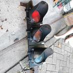 Authentiek Verkeerslicht Stoplicht vintage lamp mancave, Antiek en Kunst, Ophalen