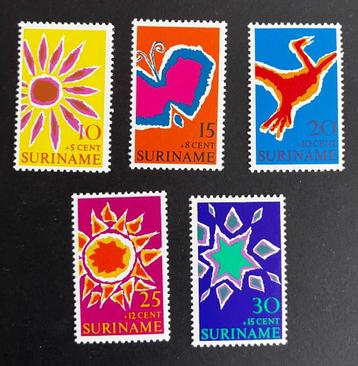 Suriname NVPH 529-533 paaszegels 1970 postfris beschikbaar voor biedingen